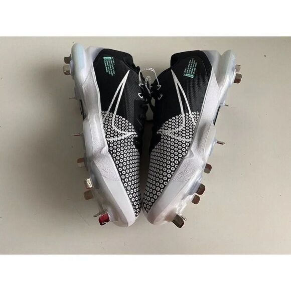 NIKE FORCE ZOOM TROUT 7 PRO BASEBALL COLLEGE Black White Men’s Sz 14 CQ7224-005 - Picture 5 of 10